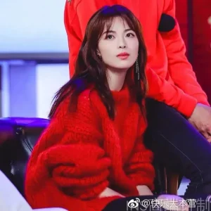Women's Long Sleeve Top, Lazy Star Same Style, Stick Needle, Loose, Lazy Big Red Mohair Sweater, Net Red Knit, Spring Dress - AliExpress Sweaters&Jumpers