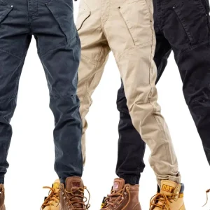 Yezoe Men's Elastic Casual Pants Deep ey Slim Fit Khaki Straight Leg Spring Autumn Wear Versatile Casual Trousers - AliExpress Pants