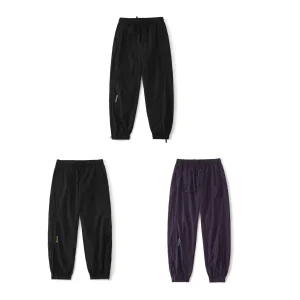 Drake Collaborative Pure Color Woven Nylon Letter Embroidery Sports Casual Long Pants Straight Leg Cuffed Summer Youth Trousers - AliExpress Pants