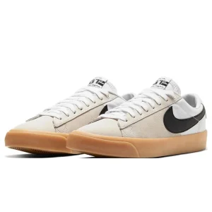 Nike's New Sb Series Swoosh Suede Leather Wear-Resistant Everyday Skate Shoes for Men and Women, Sb Blazer Zoom Lightweight Comfortable Thin-Soled Outdoor Low-Top Flat Shoes, White Simple Versatile Durable Commuting Casual Sneakers, a Must-Have for Skateboard Enthusiasts Dc7695-100 - AliExpress Sneakers