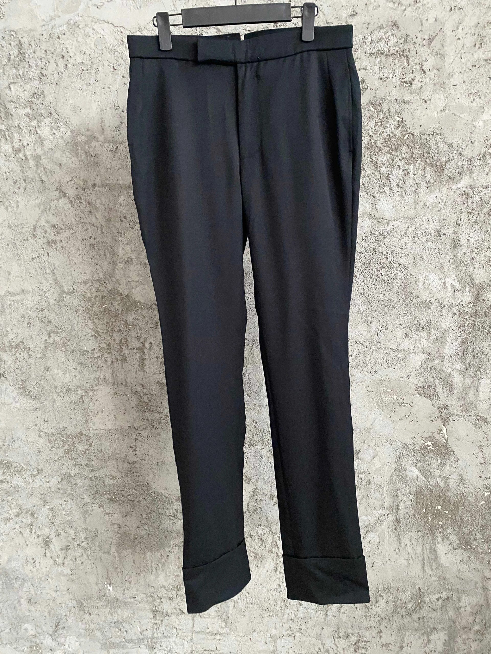 TOP-YAMAMOTO original design wool design asymmetrical pants, casual pants, loose long pants - AliExpress Pants