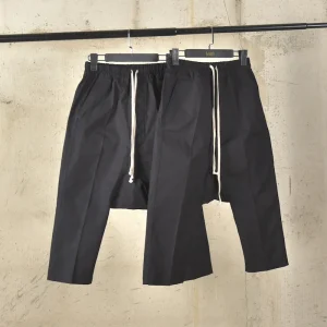 Dark Style High Street Eight-Point Length Cotton Cargo Pants Men's Casual Pants Men's Clothing Women's Clothes - AliExpress Pants