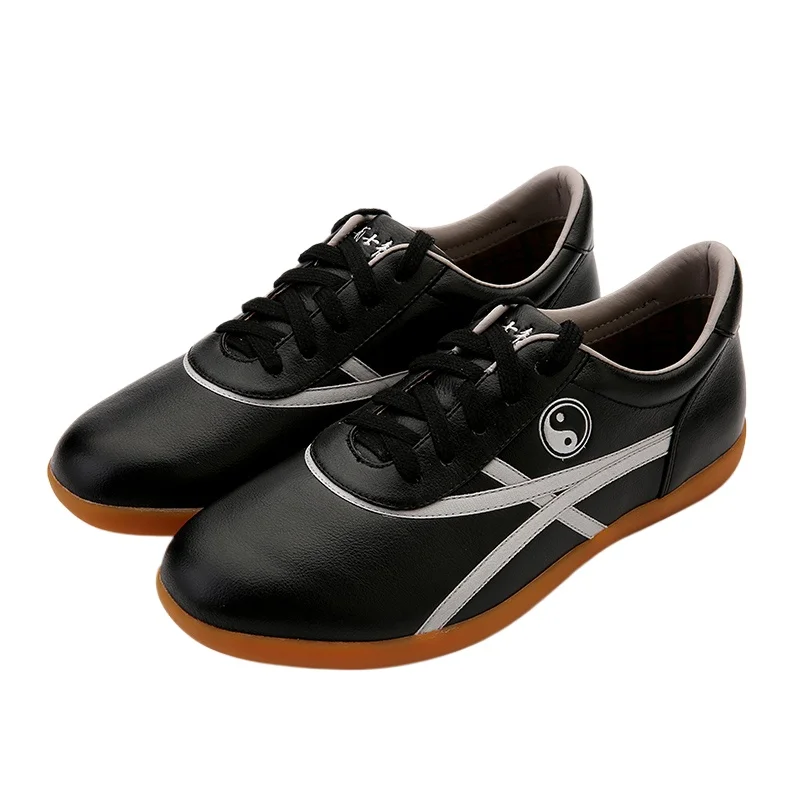 Tai Chi Shoes Martial Arts Genuine Leather Premium Cowhide Lightweight Non Slip Wushu Shoes Comfortable Taiji Practice Footwear - AliExpress Sneakers