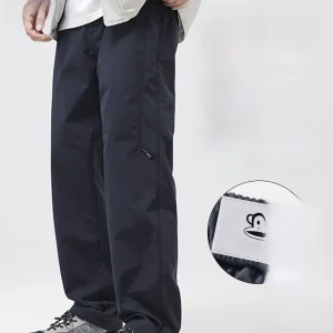 PaulFrank Outdoor Sports Casual Pants Men's Spring Fce Thiened Loose Workwear Straight Leg Long Trousers - AliExpress Pants