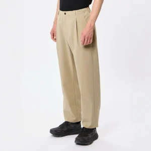 Lightweight Tapered Casual Pants Qui Dry Single Pleat Waterproof GDW Onetu Elastic Waist Polyester Fiber Casual Wear - AliExpress Pants
