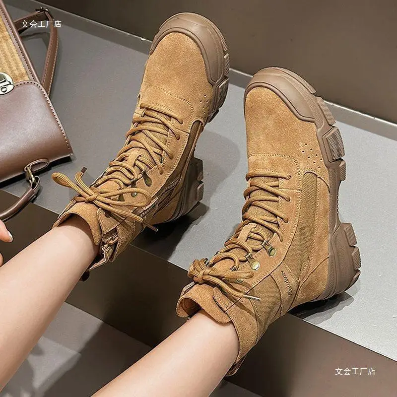 Outdoor Women's Hiking Shoes, Waterproof and Non Slip Suitable for Both Men and Women's Breathable and Lightweight Desert Hiking - AliExpress Sneakers