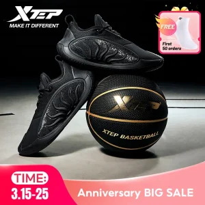 Xtep Sky 2.0 PU Basketball Shoes Sports For Men 2026 Practical Guard Winter New Combat Training Durable Sneakers 874119120009 - AliExpress Sneakers