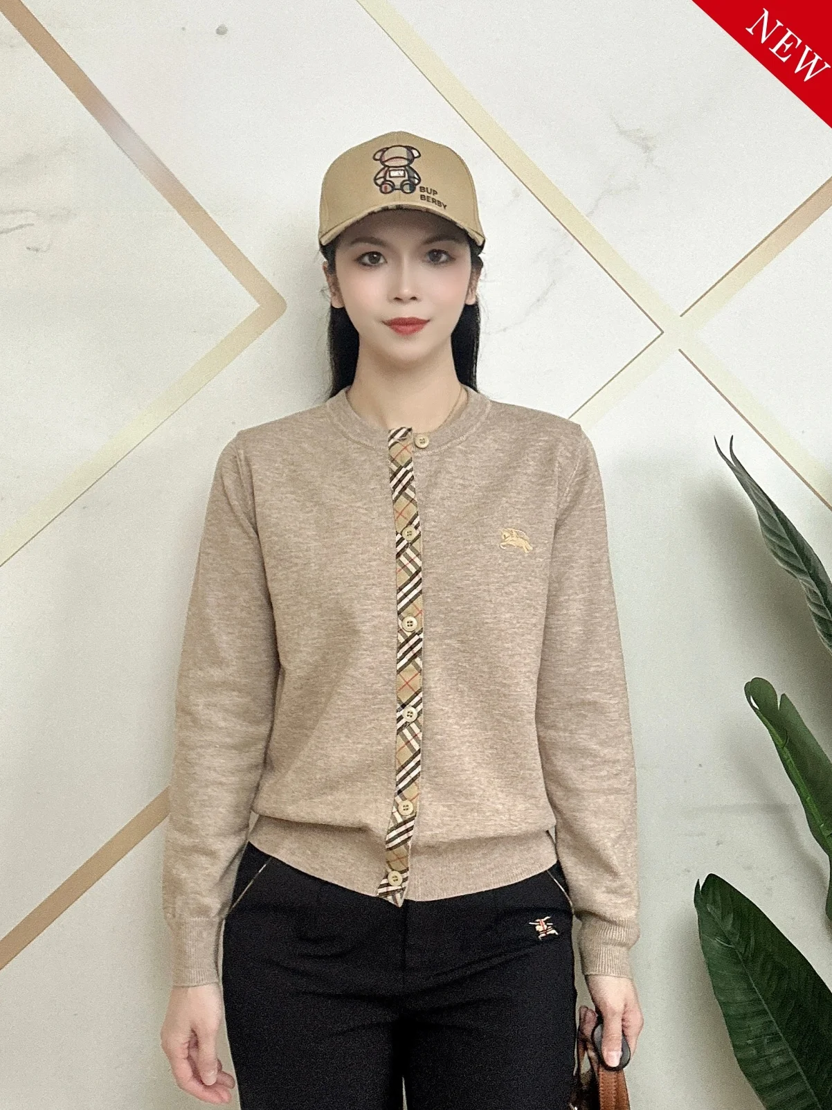 Autumn Winter New Sle Casual Versatile Striped round Ne Long Sve Women's Knitted Woolen Cardigan Luxury Light Soft Kni... - AliExpress Sweaters&Jumpers