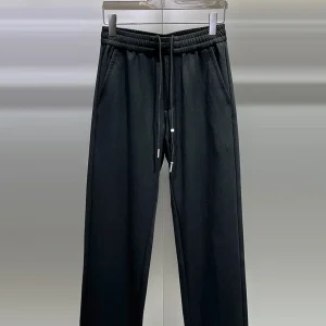 Spring 2026 Men's Straight Leg Casual Pants Drapey Comfortable Pure Color Versatile Loose Fit Long Sweatpants Casual Trousers - AliExpress Pants