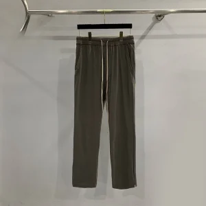 Spring New Arrival Men's Faionable Thin Work Trousers ket Decoration Split Casual Cotton Straight Leg High Quali Workwear - AliExpress Pants