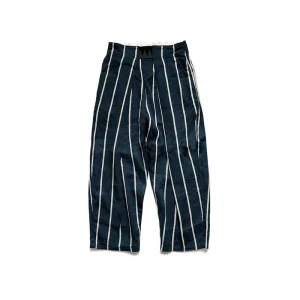 21AW KAPITAL Hirata Kazuhiro Japanese Style Trendy Two-Color Cotton and Linen Striped Breathable Casual Pants for Men - AliExpress Pants