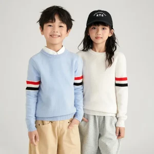 2024 Autumn and Winter New Dropshipping Strict Selection Wool 12-Pin round Neck Three-Color Sleeve Men and Wo - AliExpress Sweaters&Jumpers