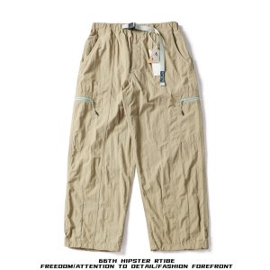 Men's Casual Outdoor Work Pants Anti-Wrinkle Loose Fit Durable Water-Resistant Qui-Drng Nylon Straight Leg Ci Walk - AliExpress Pants