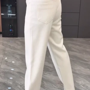 New Arrival High Quali Men's Casual Pants Faionable Versatile Busin Sle Autumn Winter Straight Leg Anti-Bacterial - AliExpress Pants