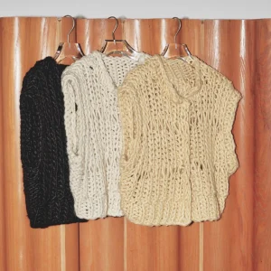 Autumn 2025 New Sle Casual round Ne Open Cardigan Sweater Vest Wool Twill Versatile Women's Commute Sle ort Length - AliExpress Sweaters&Jumpers