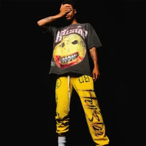 Studios Paradise Waed Casual Sports Pants Straight Leg Cotton Spring Summer Faionable Youth Active Sle Multi-Color - AliExpress Pants