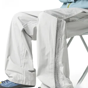 PaulFrank Qui Dry Ice Silk Lightweight Men's Casual Pants Summer Me Side Zipper Workwear Breathable Non Iron Straight Leg - AliExpress Pants