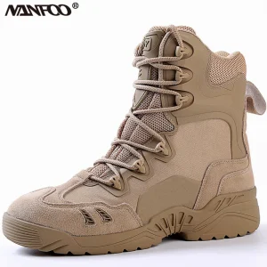 Outdoor Camouflage Wear-Resistant High Gang Training Boots Jungle Hunting Photograhpy Boots Anti-Slip Moutaineering Hiking Shoes - AliExpress Sneakers