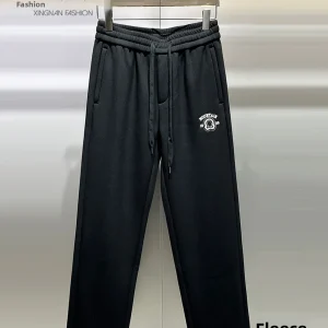 Men's Comfortable Straight Leg Fce Lined Casual Pants Winter Trendy Brand Loose Fit Versatile Youth Sports Trousers - AliExpress Pants