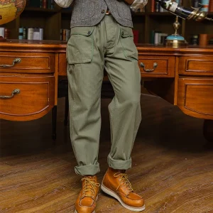 2025 Red Tornado P-44 Monkey Pants Men's Military Style HBT Cargo Trousers Army Green - AliExpress Pants