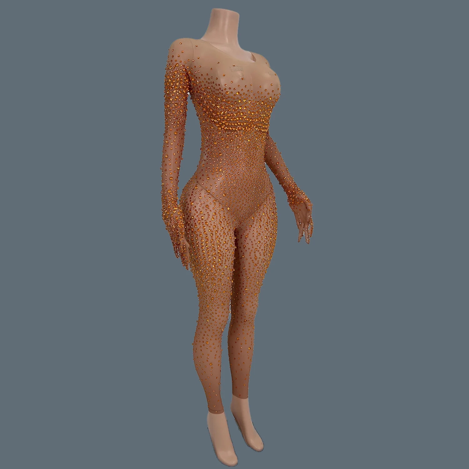 Fashion Women Sexy Tight Rhinestone Jumpsuit Sparkly Bar Nightclub Dance Cosplay Rompers Stage Performance Outfit Tiaotiaotang - AliExpress Jumpsuits&Rompers