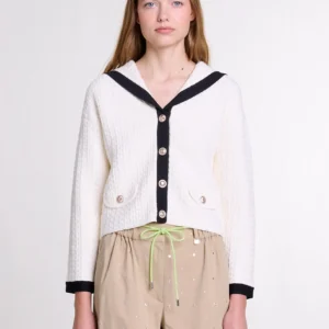 MaSandeM Autumn Winter New Women's College Sle Knitted Open Cardigan Outerwear Color Blo Bla White Sweet Sle Long Sve - AliExpress Sweaters&Jumpers