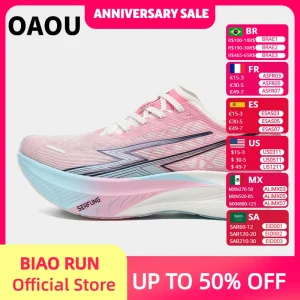OAOU Soundwave Walker 2.0 Full Palm True Carbon Board Running Shoes Anti slip and Wear resistant Racing Shoes Marathon Men's - AliExpress Sneakers