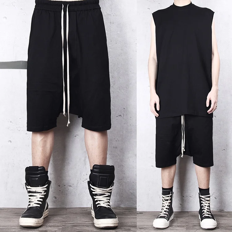 Rodrk k Original Loose Harem orts Five-Piece Pants Men's Faion Street High-Waisted Casual Loose Fit Urban Sle - AliExpress Pants