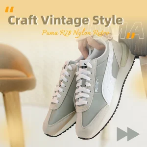 Puma Sneakers for Men and Women R78 Nylon Retro Sports Shoes, Comfortable, Lightweight, Retro Casual Shoes 399250-02 - AliExpress Sneakers
