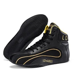 Lightweight Wrestling Shoes for Men Professional Training Sneakers Large Size Black White Gym Outdoor Sports - AliExpress Sneakers