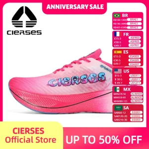 CIERSES Men's Marathon Running Shoes with Carbon Fiber Board Nitrogen Air Cushion Shock Absorption Professional Sport Shoes - AliExpress Sneakers