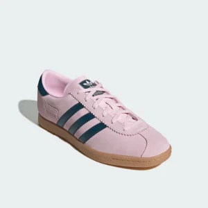 Adidas New Model Trefoil Comfortable and Durable T-Toe Outdoor Unisex German Training Shoes Stadt Classic Design Supportive Lightweight Retro Style Daily Thin-Soled Flat Shoes Pink and Black Color Versatile Fashion Sports Style Commuter Casual Sneakers Couple's Must-Have Trendy Item Jr9552 - AliExpress Sneakers