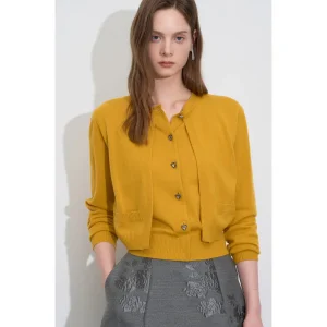 Awei Clothing round Ne Knitted Sweater Elastic Woolen Cardigan Spring Autumn New Women's Faion Soft Nylon Cotton Wool Blend - AliExpress Sweaters&Jumpers