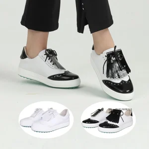 Blktee Women Golf Shoes Waterproof Anti-slip Golf Sport Shoes Fashion Tassel Training Coach Sneakers Korean Leisure Footwear - AliExpress Sneakers