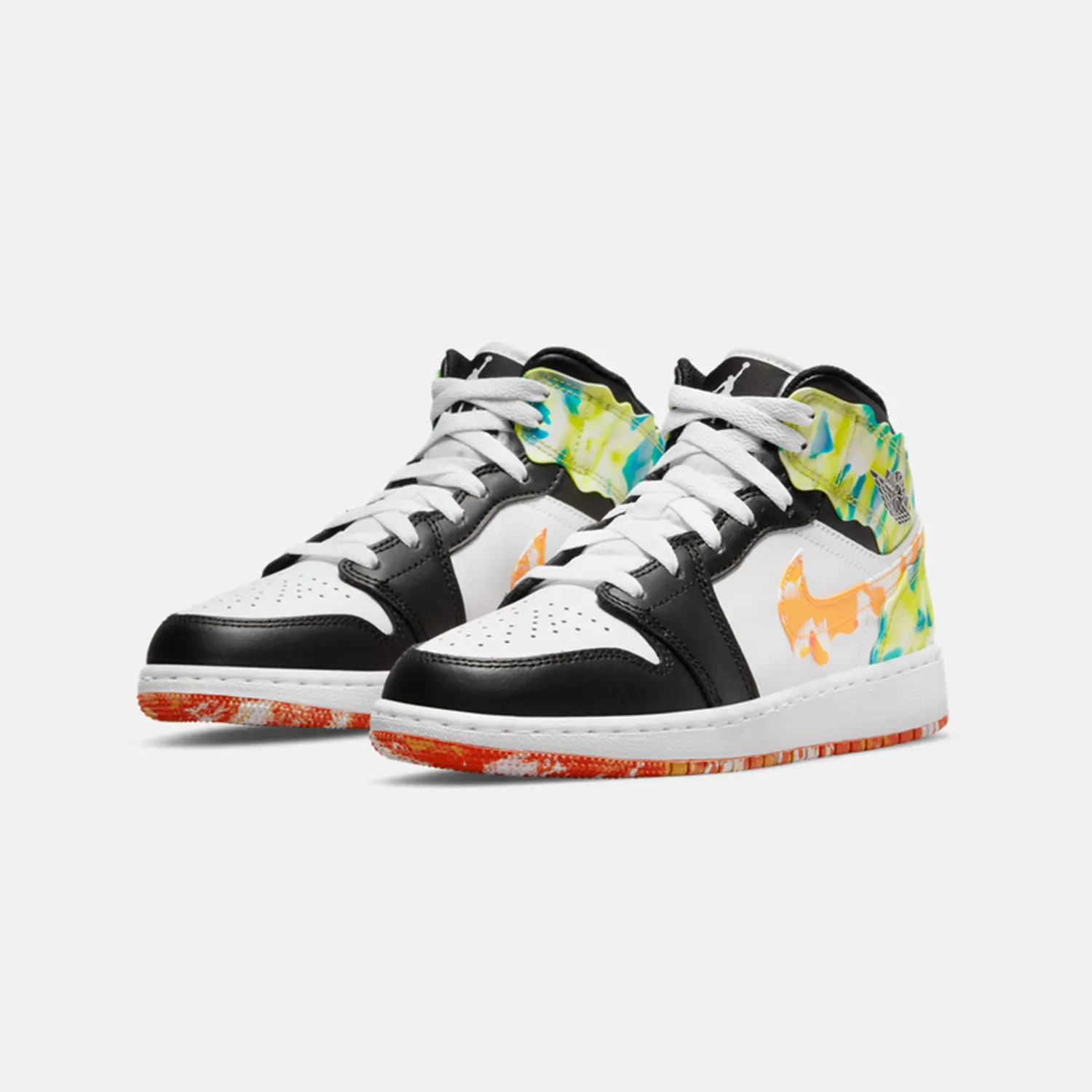 Nike genuine AIR JORDAN 1 MID SE AJ1 children's casual shoes DJ6563-038 - AliExpress Sneakers