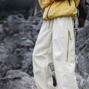 Thiened down Ski Pants for Men Outdoor Warmth Trousers Straight Leg Winter Windproof Long Trousers Youth Casual Color - AliExpress Pants