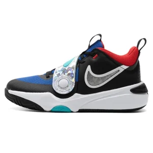 Nike Full-Length Rubber Outsole Cushioning Women's Practical Basketball Shoes, New Velcro Design, Wear-Resistant and Durable Mid-Top Basketball Shoes, Team Hustle D11 Eye-Catching Color Outdoor Casual Basketball Shoes, Excellent Value for Money Fj1390-001 - AliExpress Sneakers