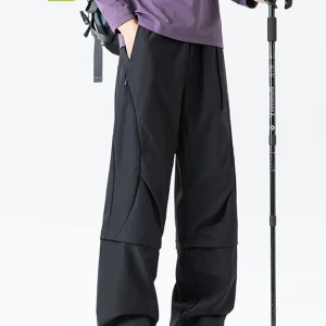 MMOPTOP American Outdoor Functional Sle Bla Wide Leg Pants Loose Fit Men's Workwear Trousers Paratrooper Long Trousers - AliExpress Pants