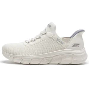 Skechers Women's Sneakers Slip-On Shoes for Mothers, Low-Top, Cushioned, Comfortable, Wear-Resistant, Lightweight, Breathable Casual Shoes 117502-Ofwt - AliExpress Sneakers