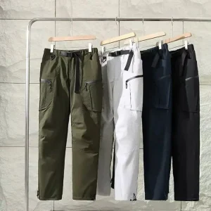 Men's Faionable down Pants Outerwear Goose down Filling 24℃ Cold Resistant Long Trousers Youth Trend Autumn Season - AliExpress Pants