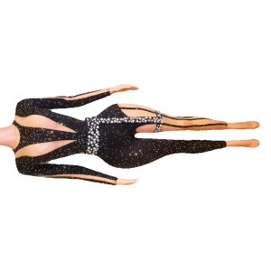 Sparkly Rhinestones Jumpsuit Women Long Sleeve Mesh Nightclub Celebrate Party Outfit Performance Singer Dance Costume Stage Wear - AliExpress Jumpsuits&Rompers