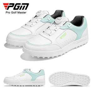 PGM Women's Golf Shoes Casual Sport Lady Sneakers Quick Lacing Microfiber Waterproof Anti-Slip XZ325 Wholesale - AliExpress Sneakers