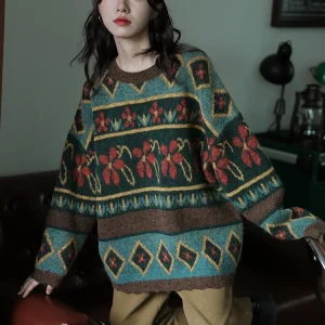 Blj Faion Thiened round Ne Pullover Sweater Cisas een Women's Autumn Winter New Sle Warmth Personali Top - AliExpress Sweaters&Jumpers