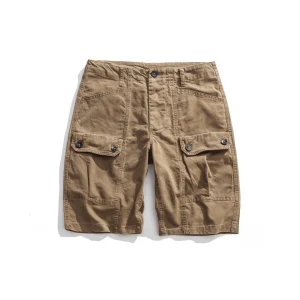 Retro Wax Dyeing ort Pants Five kets Casual Summer Workwear orts Assiduous Confused Effort Brand Youth Khaki Cotton - AliExpress Pants
