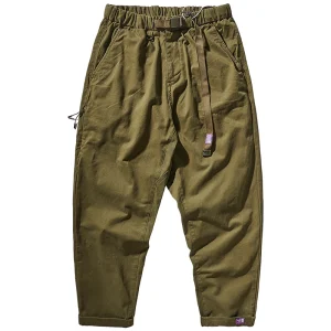 Baggy Tapered Casual Pants Cotton Autumn And Winter Weight Trousers Men's Overalls - AliExpress Pants