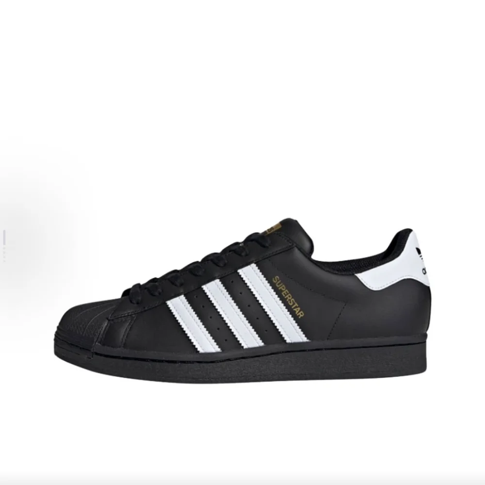 adidas Originals SUPERSTAR Shell-Toe Trendy Low-Top Sneakers Unisex Style Black/White EG4959 - AliExpress Sneakers