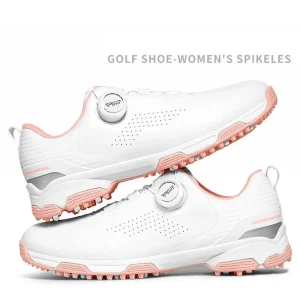 PGM Women's Golf Shoes Casual Sport Lady Sneakers Quick Lacing Microfiber Waterproof Anti-Slip XZ352 - AliExpress Sneakers
