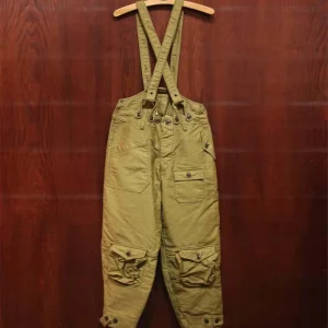 Retro Workwear Pants Loose Casual Pure Color Men's Multi-ket Trousers Couple Sle Susps Pants Khaki Cotton Long Pants - AliExpress Pants