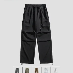 MMOPTOP Loose Casual Cargo Pants Men's High Waist Wide Leg Pants Couple's Casual Trousers Faionable Youth Sle - AliExpress Pants