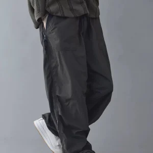 N.HOOLYWOOD Japanese military wrinkled nylon casual super dry pants - AliExpress Pants